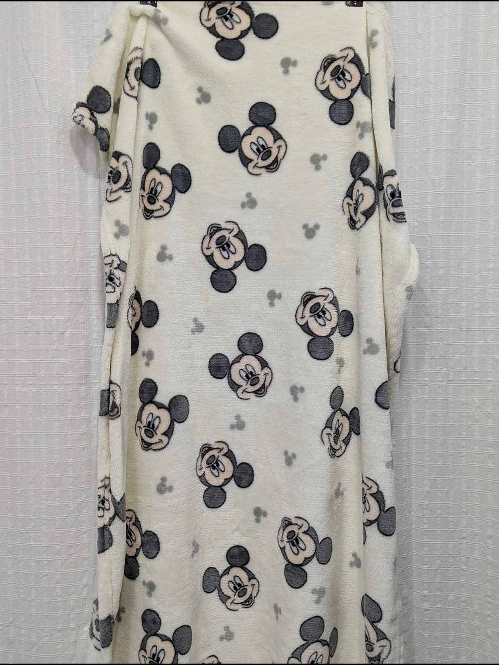 Disney Mickey Mouse Cream Baby Blanket Disney Baby Super Soft Clean